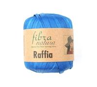 Fibra Natura Raffia Multi Yarn, 100% Cellulose, Paper Macrame Cord, 1.23 oz 87yd, Raffia Straw, Decor Yarn
