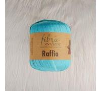 Fibra Natura Raffia Yarn, %100 Cellulose Rayon, Paper Macrame Cord, 40g 1.41 oz 90m 99yd, Natural Raffia Straw, Basket Yarn, Home Decor Yarn, eco-Friendly Yarn (09)