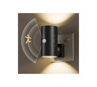 Fibrdoo Motion Sensor Night Light Plug in Wall, LED Lights Indoor 1 Pack
