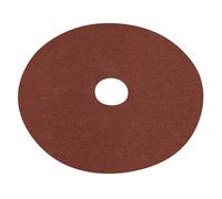 Fibre Backed Disc Ø125mm - 40Grit Pack of 25 - Sealey WSD540 New