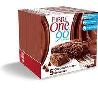 Fibre One 90 Calorie Chocolate Fudge Brownies 4 x 24g