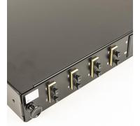 Fibre Optic Patch Panel 12 port with 4 x SC Duplex MM Modules Adapters 8 Fibres