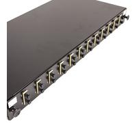 Fibre Optic Patch Panel 24 port with 12 x SC Duplex MM Modules Adapter 24 Fibres