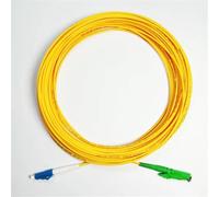Fibre Optic Sweater, Yellow Single Mode Single Core 2mm, Data Center LC-FC-SC-ST,5m, 10m, 15m, 20m (E2000 A-LC UPC 20m)