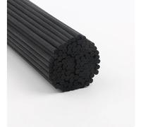 Fibre Reed Diffuser Replacement Sticks, 20 Pcs, 200mm x 3mm, Black