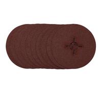 Draper Fibre Sanding Discs 115mm 115mm 60g Pack of 10