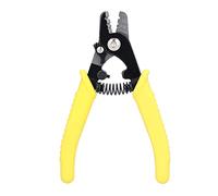 Fibre Stripping Tool 3 Hole Fibre Optic Stripper,7.3" Optical Fiber Stripper with PVC Handle, Optical Fiber Cable Stripping Pliers for Fiber Stripping CFS-3 Optical Fiber Coating
