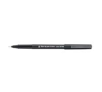 Fibre Tip Pen Medium Black PK12