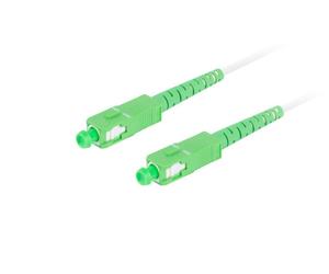 FIBREGLASS PATCHCORD SM SC/APC-SC/APC FO-SASA-SS21-0300-WH