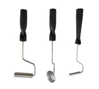 Fibreglass Roller Tools, 3 x Aluminium Alloy Fibreglass Roller, Glass Fibre Laminating Bubble Roller Set, Laminating Bubble Roller, Glass Fibre Bubble Paddle Tool for Bathtub Repair