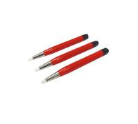 Fibreglass Scratch Brush Pen Set (3-Pack) - Precision Cleaning Pens for Jewelry, Watches, Coins & Electronics - Rust, Tarnish & Corrosion Removal Tools