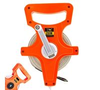 Fibreglass Tape Roll 20 m/30 m - Robust Housing Resistant Durable - Hand-Cranked Precise Measurement Easy to Read | Tape Measure for Construction Engineer Outdoor Sports Field Measuring