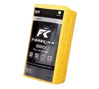 FibreKing Silver Label Microfibre Cloths Yellow - 36 Pack One Size Yellow