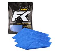 FibreKing Ultimate Detailer Cloth Blue - 3 Pack One Size Blue
