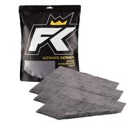 FibreKing Ultimate Detailer Cloth Grey - 3 Pack One Size Grey