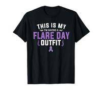 Fibro Awareness & Fibromyalgia Spoonie This is My Flare Day T-Shirt