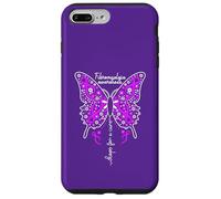 Fibromyalgia Awareness Colorful Butterfly Ribbon Case for iPhone 7 Plus/8 Plus