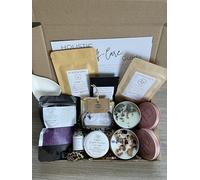 Fibromyalgia Care Package for Women - Spoonie Gift Box with Energizing & Calming Items - Aromatherapy Bath Soak, Massage Oil, Candles, Herbal Tea & Self-Care Guide for Chronic Illness Support