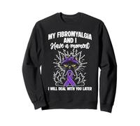 Fibromyalgia Funny Fibro Warrior Sweatshirt
