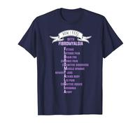 Fibromyalgia Spoonie & Fibro Awareness This is My Flare Day T-Shirt, Men, Navy Blue, 3X-Large
