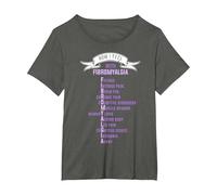 Fibromyalgia Spoonie & Fibro Awareness This is My Flare Day T-Shirt, Women's Plus, Asphalt Grey, 2X