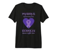 Fibromyalgia Survivor Body Issue Fibromyalgia Awareness Premium T-Shirt