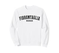 Fibromyalgia Warrior Black Design Sweatshirt