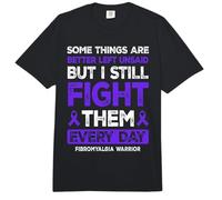 Fibromyalgia Warrior Life Comfort Colors Adult Heavyweight T-Shirt