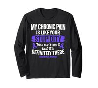 Fibromyalgia Warrior Life Long Sleeve T-Shirt