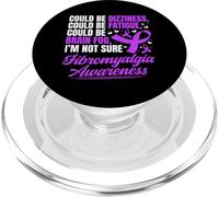 Fibromyalgia Warrior Life PopSockets PopGrip for MagSafe