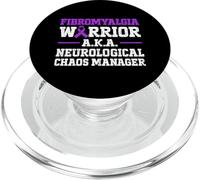 Fibromyalgia Warrior Life PopSockets PopGrip for MagSafe