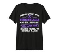 Fibromyalgia Warrior Life Premium T-Shirt