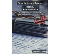 Fiche de lecture illustrée - Inconnu à cette adresse, de Kressmann Taylor: Résumé et analyse complète de l'œuvre: Résumé et analyse complète de l'oeuvre