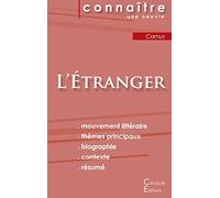 Fiche de lecture L'Étranger de Albert Camus (analyse littéraire de référence et résumé complet)