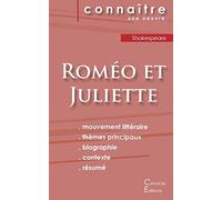 Fiche de lecture Roméo et Juliette de Shakespeare (Analyse littéraire de référence et résumé complet)