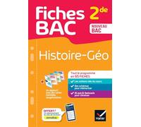 Fiches bac - Histoire-Géographie 2de: tout le programme en fiches de révision détachables: 41