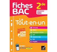 Fiches bac - Le Tout-en-un 2de (toutes les matières) - 2025-2026: Français, Maths, Physique-chimie, SVT, Histoire-Géographie, SES, Anglais: 34