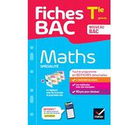 Fiches bac - Maths Tle (spécialité) - Bac 2027: tout le programme en fiches de révision détachables: 4