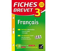 Fiches Brevet: Francais 3e