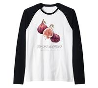 Fichi Maturi Tradizione Calabrese Sweet Calabria Figs Raglan Baseball Tee