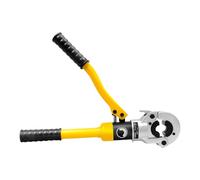 Fichiouy Hydraulic Crimping Tool 8 Tons, Hand Operated Hydraulic Crimping Tool with 4 Dies (16mm, 20mm, 25mm, 32mm), 360° Rotatable Head, Pipe Crimper for Aluminum-Plastic, PEX, PB Pipes
