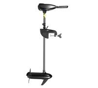 Fichiouy Trolling Motor, 55lb Thrust Electric Outboard Motor with 5 Forward & 3 Reverse Gears - Powerful 1.2HP Pure Copper Motor for Kayaks, Plastic Boats, and Small Vessels up to 13.12ft