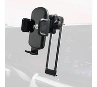 FICS Car Phone Holder for BMW 1 Series F70, 2 Series Gran Coupe F74/F78, X1 U11/U12 & X2 U10 - Custom-Fit ID8 Curved Display Phone Mount, Open-Center Design, OEM-Style Fit, No Adhesive