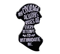 Ficsowy Book Lover Enamel Pin for Book Lover Gift Books Lapel Pin Novelty Book Brooch Badge for Women and Girls, Zinc, no gemstone