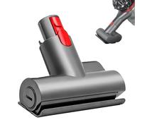Fictezlove Mini Turbine Nozzle Brush for Dyson V7 V8 V10 V11 Vacuum Cleaner, Replacement Brush for Mattress Sofa Car Seat Chair Removes Mites and Allergens