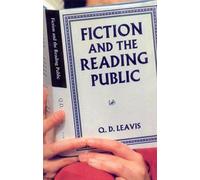 Fiction And The Reading Public