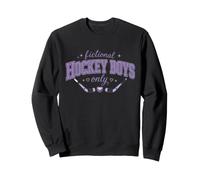 Fictional Hockey Boys Only Sports Romance Reader Book Club Sweatshirt