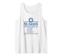 Fictional Hospital Satire Sci-Fi Humor Tank Top