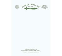 Fictional Hotel Notepads: Camp Crystal Lake: Fictional Hotel Notepad Set
