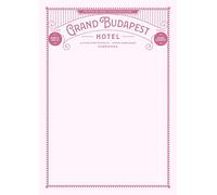 Fictional Hotel Notepads: Grand Budapest Hotel: Fictional Hotel Notepad Set